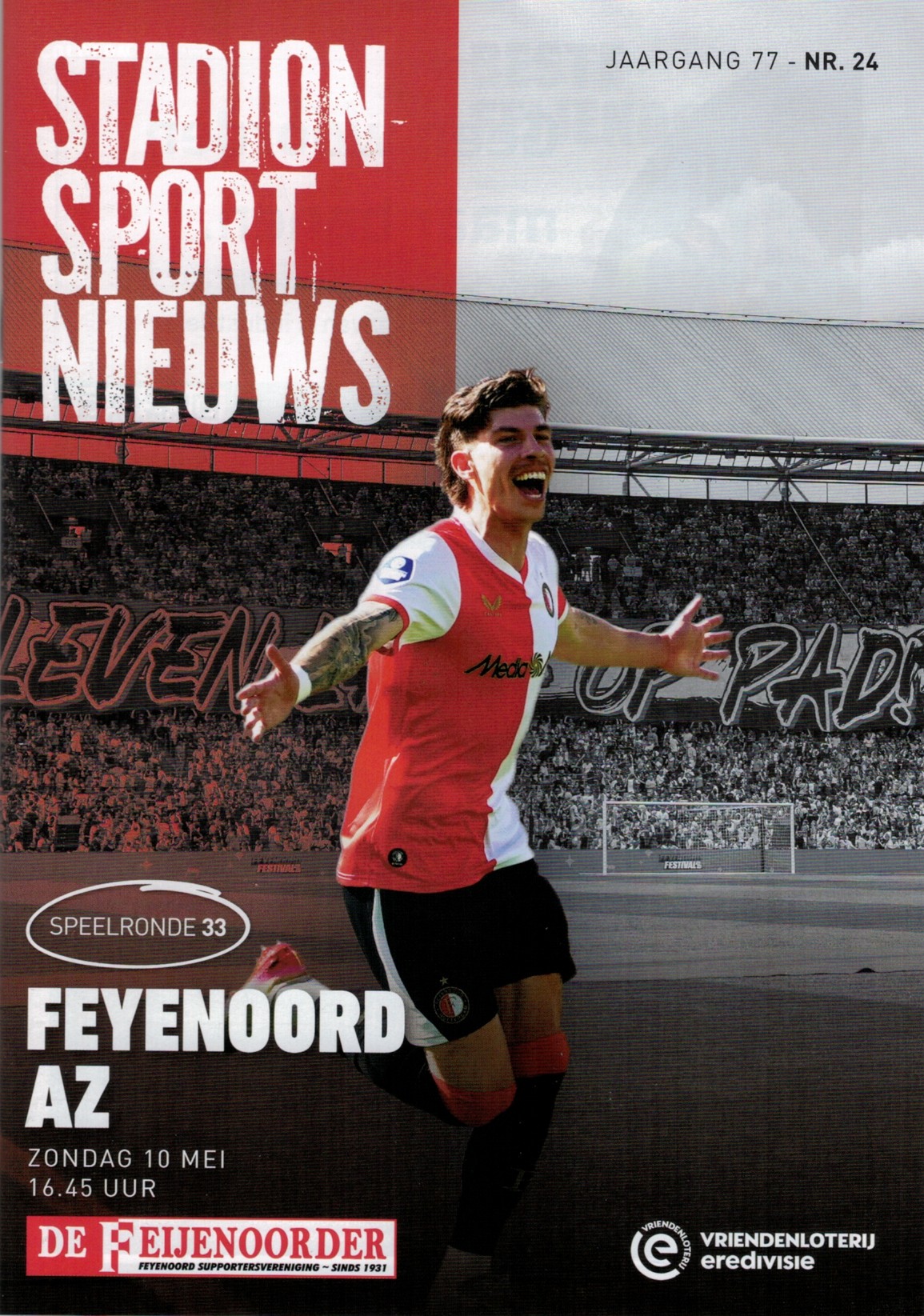 AZ Programma 10-mei-2026 Feyenoord uit